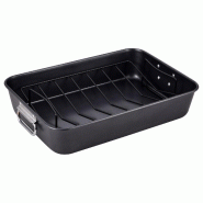 San Ignacio - Plat à rôtir 40 × 28 × 8 cm en acier au carbone Moods - noir acier Q4561