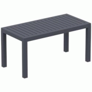 SIESTA EXCLUSIVE Table basse d'extérieur Ocean Gris Foncé - gris plastique polypropylène SP-SI-069DG SIESTA EXCLUSIVE Table basse d'extérieur Ocean Gris Foncé - gris plastique polypropylène SP-SI-069DG