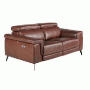 AC ANGEL CERDA Angel Cerdá Canapé de relaxation 2 places en cuir marron 6116C 170 x 103 x 99 - marron fourrure 8435631019916 AC ANGEL CERDA Angel Cerdá Canapé de relaxation 2 places en cuir marron 6116C 170 x 103 x 99 - marron fourrure 8435631019916