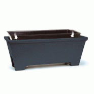 Balconnière sur rambarde - Polyéthylène - 310mm de hauteur - 830 et 1030mm de longueur - Fabrication française Balconnière sur rambarde - Polyéthylène - 310mm de hauteur - 830 et 1030mm de longueur - Fabrication française