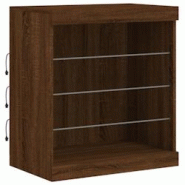 Helloshop26 - Buffet bahut commode armoire meuble de rangement organisateur cuisine salle de séjour salon avec lumières LED 60,5 x 02_0029928 - 3000 Helloshop26 - Buffet bahut commode armoire meuble de rangement organisateur cuisine salle de séjour salon avec lumières LED 60,5 x 02_0029928 - 3000