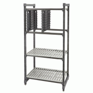 Kit casier de démarrage pour rayonnages Basics Plus profondeur 610 mm | Cambro - FU687 Kit casier de démarrage pour rayonnages Basics Plus profondeur 610 mm | Cambro - FU687