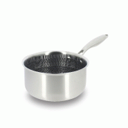 Menastyl - Casserole trinox revêtu 14cm en acier inoxydable - 3256391046227