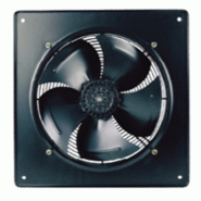 Moto-ventilateur axial sur support carré - Hélice diamètre 250mm - 230V, 50Hz - Aspirant