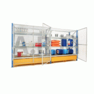 Rayonnage grillagé pour la Protection et la sécurité des entrepôts - EPSIVOL