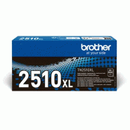 TN2510XL - Cartouche de toner haute capacité originale Brother - Noir