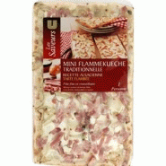 U SAVEURS MINI FLAMMEKUECHE LARDONS OIGNONS 180 G U SAVEURS MINI FLAMMEKUECHE LARDONS OIGNONS 180 G