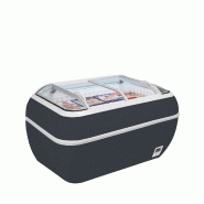 Congélateur de supermarché twin head a-f gris TEFCOLD