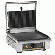 Contact-grill petit modèle fonte brute plaques lisse et rainurée SAVOYE L Roller Grill - inox SAVOYE L Contact-grill petit modèle fonte brute plaques lisse et rainurée SAVOYE L Roller Grill - inox SAVOYE L