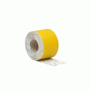 DIAMWOOD EXPERT EN EQUIPEMENT Rouleau Papier Corindon Jaune 115 mm x L. 25 m - GR 120 - Pour Plâtre, Peinture, Vernis, Mastic - Diamwood - jaune 3664