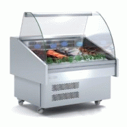 DOCRILUC Vitrine Mobile Prof. 915 - Sans Etagere - Vitre Double Courbe - Froid Statique Et Plaque Froide - 1035X915X1185 - 230V-50Hz EEC-100-EF-CC - E DOCRILUC Vitrine Mobile Prof. 915 - Sans Etagere - Vitre Double Courbe - Froid Statique Et Plaque Froide - 1035X915X1185 - 230V-50Hz EEC-100-EF-CC - E