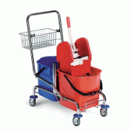 JACK chariot chromé 2x25 lt