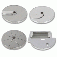 Kit de disques et grilles accessoire pour éplucheuses gamme Heavy Duty - Solution professionnelle pour des coupes efficaces et polyvalentes | Sammic