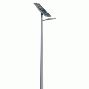 Lampadaire urbain solaire Combi 2 - LED 40W - 6520 lm - Aluminium et acier galvanisé thermolaqué - Éclairage performant et durable_1