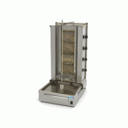 Maxima Kebab grill - 4 brûleurs - 70 kg de viande - gaz – 54.7 × 68.6 × 108.7 cm – 13280 W - AKS-09370215