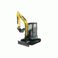 Mini-pelle - AMX 42 - AMMANN - diesel Kubota D1803-CT R Stage V - compacité et profondeur d'excavation remarquables