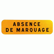 Panonceau indications diverses complétant un panneau temporaire de danger AK KM9 Panonceau indications diverses complétant un panneau temporaire de danger AK KM9