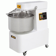 Pétrin à spirale professionnel 41L - Tête et cuve fixe | Prismafood - 1