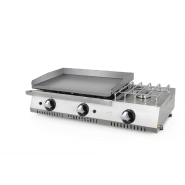 Plancha à gaz professionnelle plaque 15mm en acier rectifié 11 300-3300w - PLC6100RTF Plancha à gaz professionnelle plaque 15mm en acier rectifié 11 300-3300w - PLC6100RTF