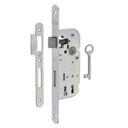 SERRURE ENCASTRABLE POUR PORTE D'INTÉRIEUR NF Z/BR 1 CLÉ