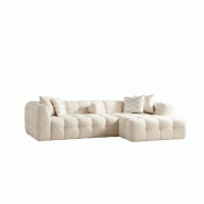 STELLAMEUBLES Canapé d'angle LUNA - 3667335250967