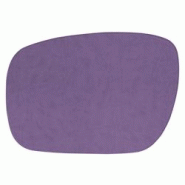 Stil Casa, set de 12 sous-plat unicolores, polyuréthane laminé cousu, 44xh. 31 cm, finition dollaro, couleur lilas. - TOV-D-OV-LID Stil Casa, set de 12 sous-plat unicolores, polyuréthane laminé cousu, 44xh. 31 cm, finition dollaro, couleur lilas. - TOV-D-OV-LID