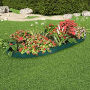 Vidaxl bordures de jardin 10 pcs vert 65x15 cm pp 48234 Vidaxl bordures de jardin 10 pcs vert 65x15 cm pp 48234