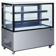 Vitrine réfrigérée 4 faces vitrées 370L 7487.0020 Combisteel