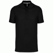 WK Designed To Work Polo manches courtes homme Noir 5XL 65% Polyester | 35% Coton - XXXXXL noir 3663938184654