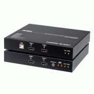ATEN CE824 Extension KVM USB HDMI Double affichage HDBaseT™ 2.0, 4K@100m pour Vue unique ATEN CE824 Extension KVM USB HDMI Double affichage HDBaseT™ 2.0, 4K@100m pour Vue unique