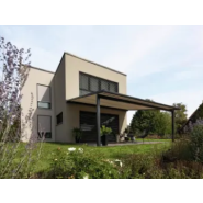 Auvent abri de terrasse résistant aux intempéries et élégant - Store de pergola Perea P60