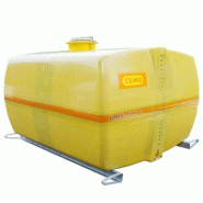 Cuve en polyester fibre de verre coffre 5 000 litres - Pour eau, engrais, émulseur incendie - CEMO - 6538S Cuve en polyester fibre de verre coffre 5 000 litres - Pour eau, engrais, émulseur incendie - CEMO - 6538S