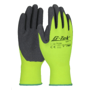 Gants haute visibilité g-tek® enduit latex crêpé jaune fluo/gris t8 - pip - 39-fg1315-yn-8 - 667526 Gants haute visibilité g-tek® enduit latex crêpé jaune fluo/gris t8 - pip - 39-fg1315-yn-8 - 667526