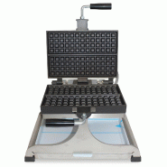 Gaufrier professionnel tournant Krampouz WECAIE pour gaufres de Liège - WECAIE