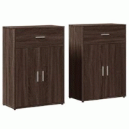 Helloshop26 - Buffet bahut commode armoire meuble de rangement organisateur cuisine salle de séjour salons lot de 2 60 x 30 x 84 cm 02_0036774 - 3000 Helloshop26 - Buffet bahut commode armoire meuble de rangement organisateur cuisine salle de séjour salons lot de 2 60 x 30 x 84 cm 02_0036774 - 3000
