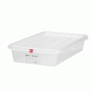 ITALCONCEPT Bac GN 2/3, polypropylène, HENDI, GN 2/3, 13,5L, Transparent, 354x325x(H)150mm - 8711369873311