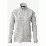 Veste en polaire tricotée à fermeture éclair complète - Light Grey Melange - Montana Women - Nimbus Veste en polaire tricotée à fermeture éclair complète - Light Grey Melange - Montana Women - Nimbus
