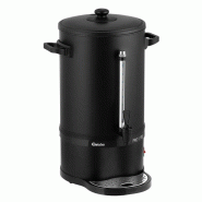 Percolateur à café PRO 13,2 Litres pour 100 tasses, noir mat, 1450 W, 220 V - MONO