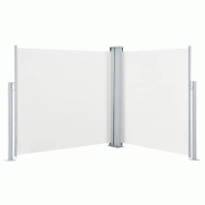 VidaXL Auvent latéral rétractable Crème 120 x 600 cm Modèle Aéris Plus - beige 48449_0