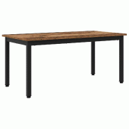 VidaXL Table basse Bois ancien 100 x 50 x 45 cm Bois d'ingénierie Modèle Zenith Élite - 892576