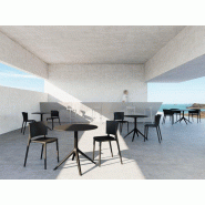 Lot de 4 Chaises - Eco-Responsables et Ergonomiques - Africa