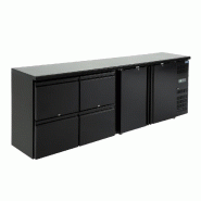Arrière-bar série u 2 portes et 4 tiroirs - PGL456