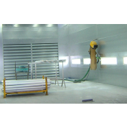 Cabine de métallisation modulable et personnalisable pour la protection anti-corrosion des métaux - OMIA Cabine de métallisation modulable et personnalisable pour la protection anti-corrosion des métaux - OMIA
