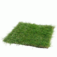 Carré d'herbe PVC vert 25x25 cm - Herbe artificielle décorative à poser au sol ou au mur