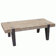 Décoshop26 - Table basse table de salon en bois de sapin massif rustique certifié FSC 40x120x60cm 04_0005006 - 3000157132699 Décoshop26 - Table basse table de salon en bois de sapin massif rustique certifié FSC 40x120x60cm 04_0005006 - 3000157132699