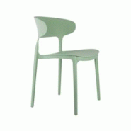 Fauteuil coloré en polypropylène Fain vert foncé Leitmotiv - 8714302744716 Fauteuil coloré en polypropylène Fain vert foncé Leitmotiv - 8714302744716