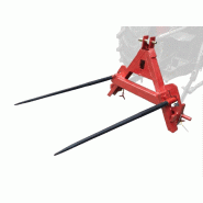 Fourche à balles 800 kg - Longueur utile 675 mm - Pour tracteur - Attelage 3 points Torros TABV0095 Fourche à balles 800 kg - Longueur utile 675 mm - Pour tracteur - Attelage 3 points Torros TABV0095