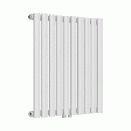 Helloshop26 - Radiateur à panneau design plat 449 watts acier 60 x 60 cm blanc - blanc acier 3000225227173_0