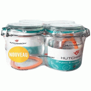 HUTCHINSON Lot 4 bocaux 0.75 L - 035-1192056