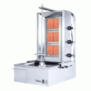 Machine à kebab 3 feux Gaz PREMIUM / LATEK - gris inox 3701770822478 Machine à kebab 3 feux Gaz PREMIUM / LATEK - gris inox 3701770822478
